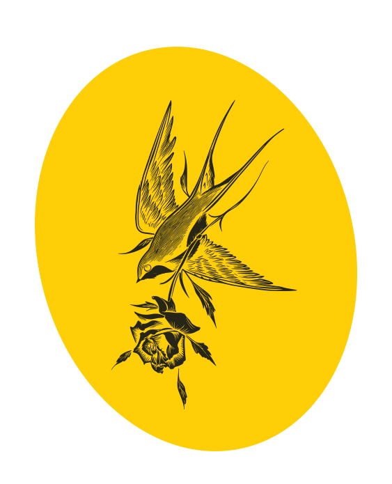 Swallow Bird Sticker